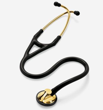 Littmann® Master Cardiology™- Black Tube, Brass-Finish Chestpiece