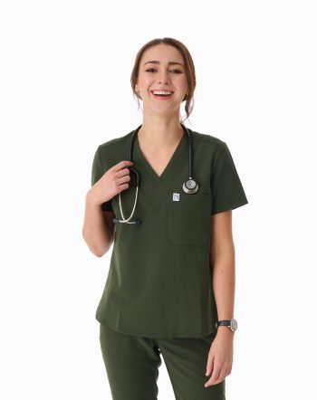 Josie™ One Pocket Scrub Top