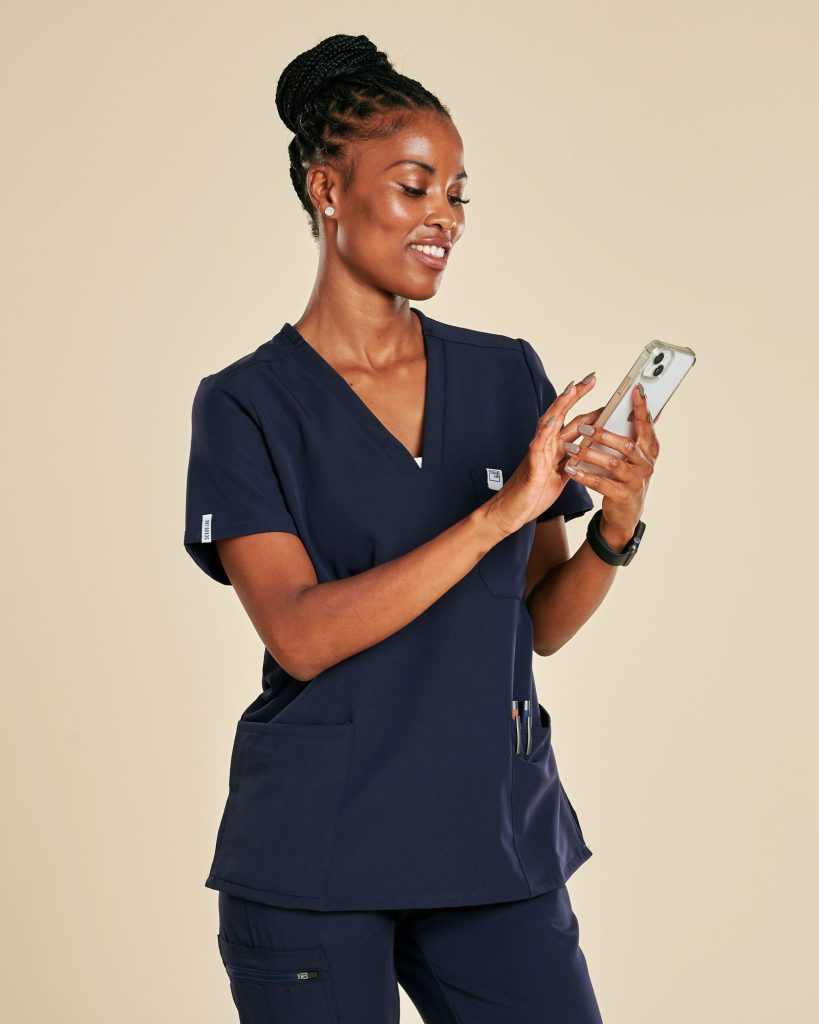 Lily™ Three Pocket Scrub Top Tanc.co.za Medical Scrubs