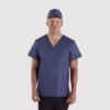 Airforce Blue Grey Men Lite Caps 01