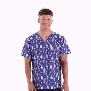 Astro Animals Men Printed Tops 01