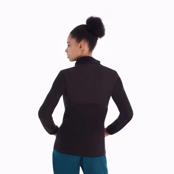 Black_Polar Fleece_Women_03 Black Polar Fleece Women 03
