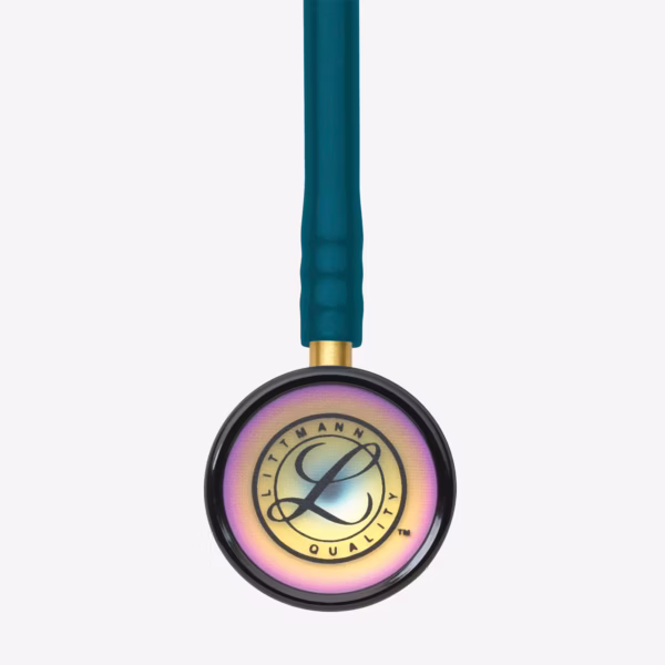 Classic II Paediatric_Caribbean Blue Tube_Rainbow-finish Chestpiece_03 Classic II Paediatric Caribbean Blue Tube Rainbow finish Chestpiece 03