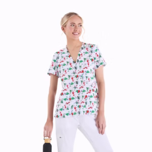Jingle Dino_Female_Printed Tops_01 Jingle Dino Female Printed Tops 01