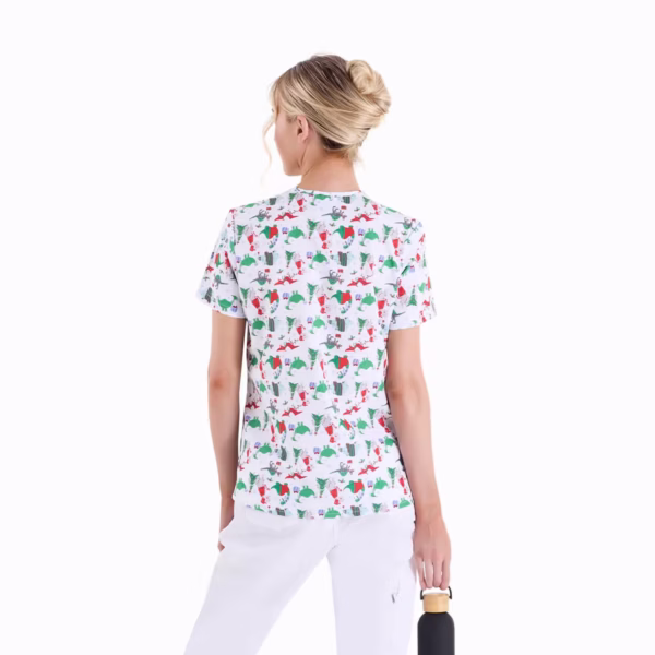 Jingle Dino_Female_Printed Tops_03 Jingle Dino Female Printed Tops 03