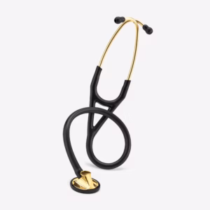 Master Cardiology Black Tube Brass Finish Chestpiece 01