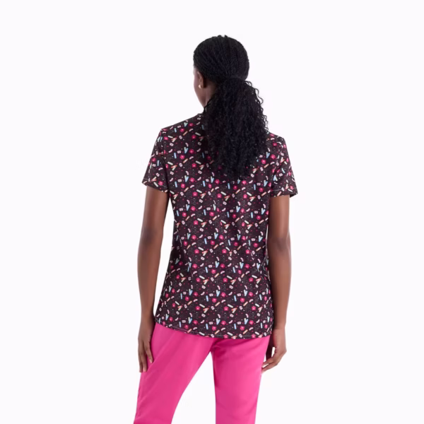 Medic Mix_Female_Printed Tops_03 Medic Mix Female Printed Tops 03
