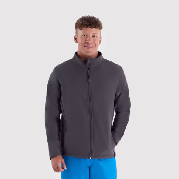 Soft Shell_Men_Charcoal_01 Soft Shell Men Charcoal 01
