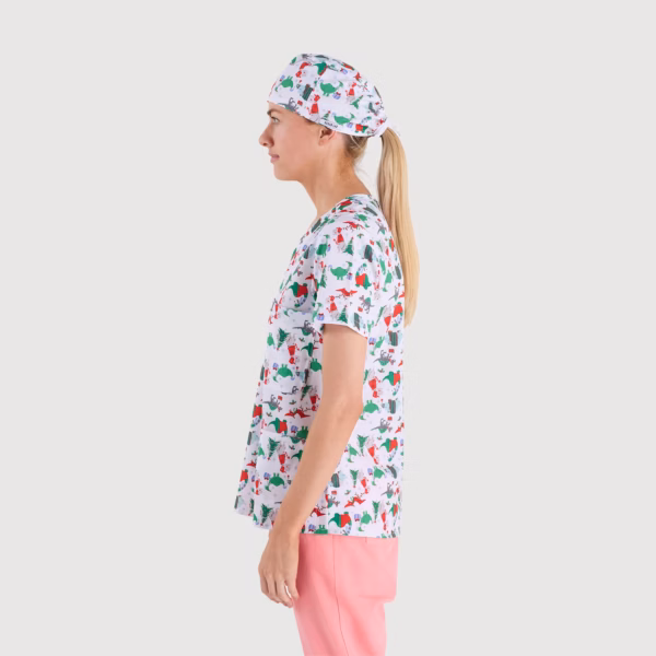 Jingle Dino-ScrubLab_Women_Caps_02 Jingle Dino Cap