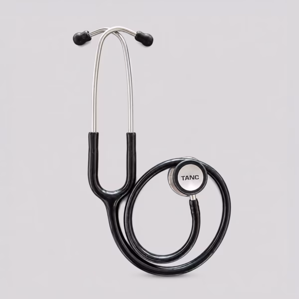 TANC Classic Stainless Steel Stethoscope - Black