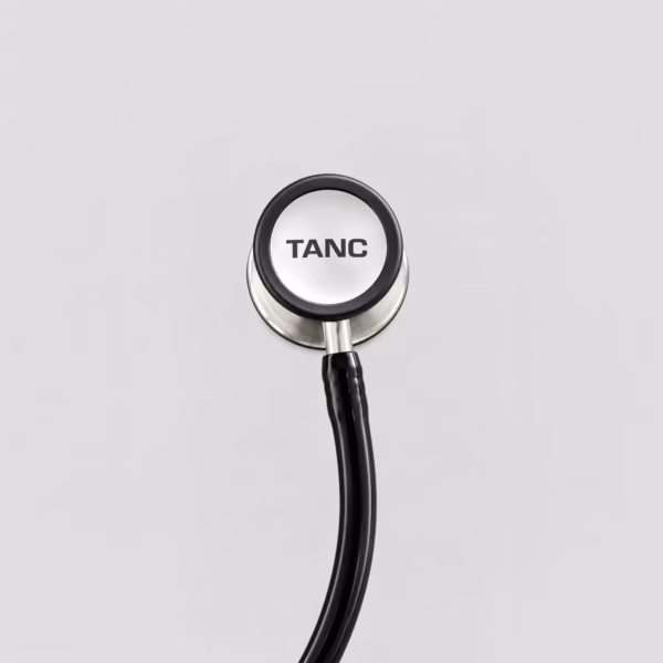 TANC Classic Stainless Steel Stethoscope - Black
